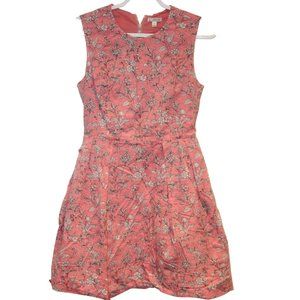 Gap Pink Floral A-Line Dress Size 0